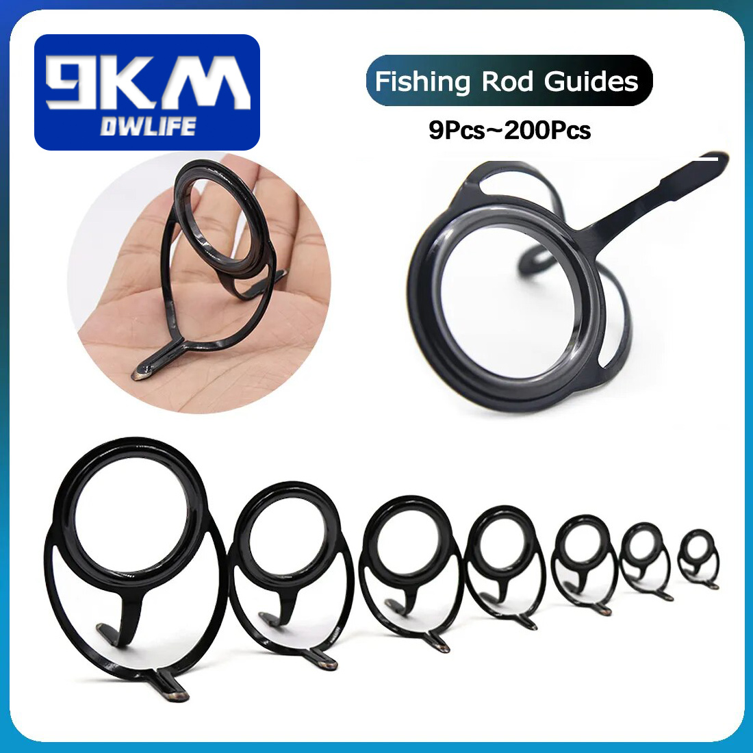 Fishing Rod Building Kit - الصيد رود طقم تصليح الغزل قضيب