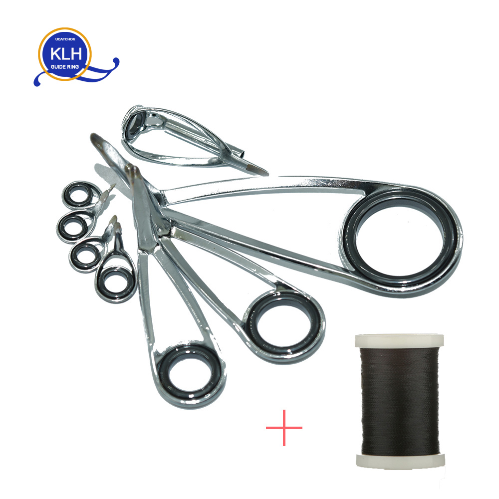 Fishing Rod Building Kit - 8 قطعة/المجموعة KLH قوس الفولاذ المقاوم