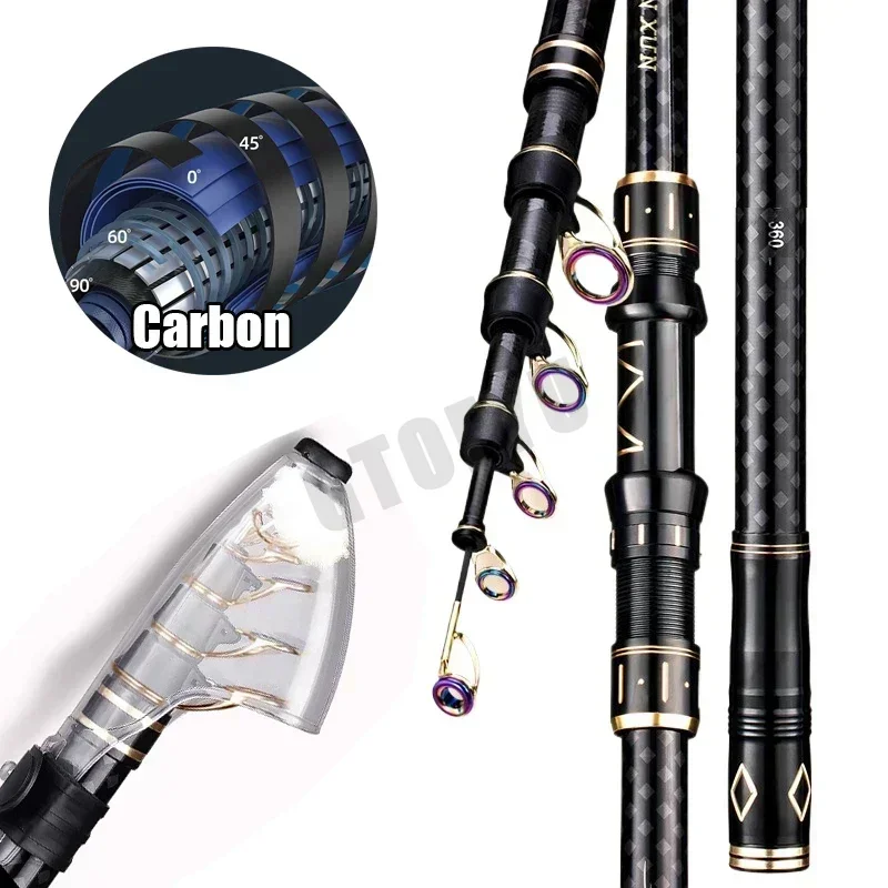 Fishing Rod Surf - 2.1 متر 2.7 متر 3.6 متر