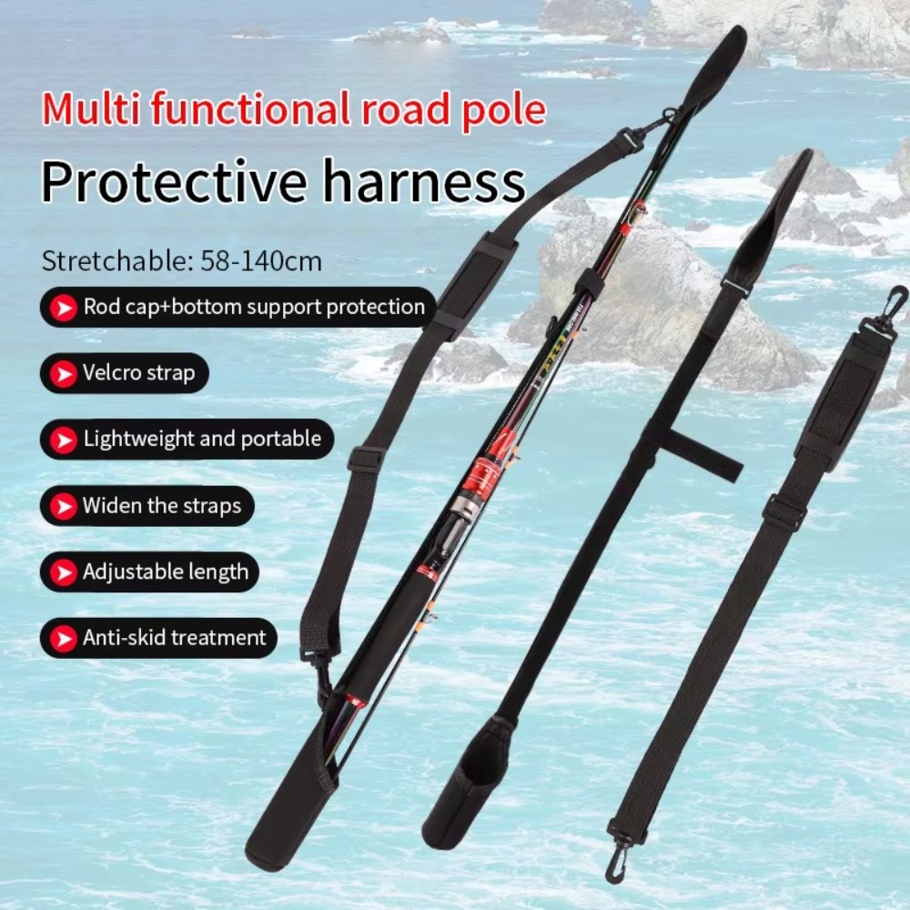 المحمولة الصيد رود حقيبة التخز - مراجعة Fishing Rod Travel وسعره