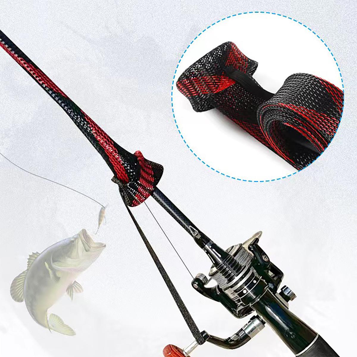 غطاء حماية لصنارة الصيد منسوج  - مراجعة Fishing Rod Casting وسعره