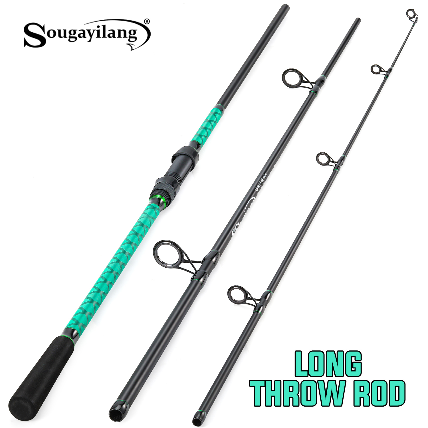 قصبة صيد سمك الشبوط من سوجاييل - مراجعة Fishing Rod Surf وسعره