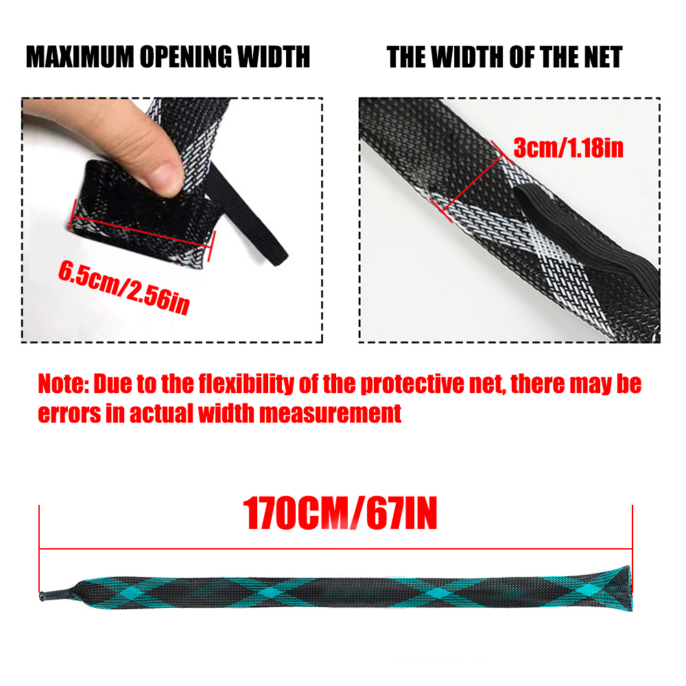 OUYALINE صنارة الصيد الأكمام ا - مراجعة Fishing Rod Repair Kit وسعره