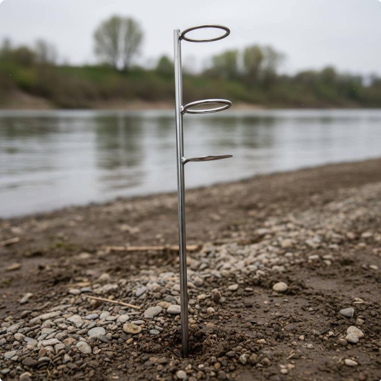 حامل صنارة صيد متين من المعدن  - مراجعة Fishing Rod Rack وسعره