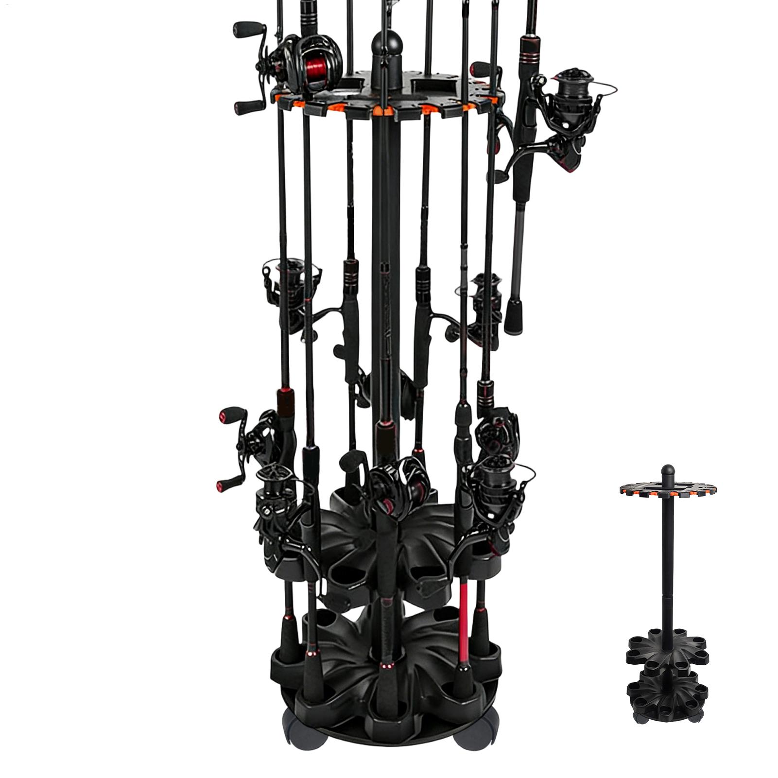 حاملات قصبات الصيد، حامل عمودي - مراجعة Fishing Rod Rack وسعره