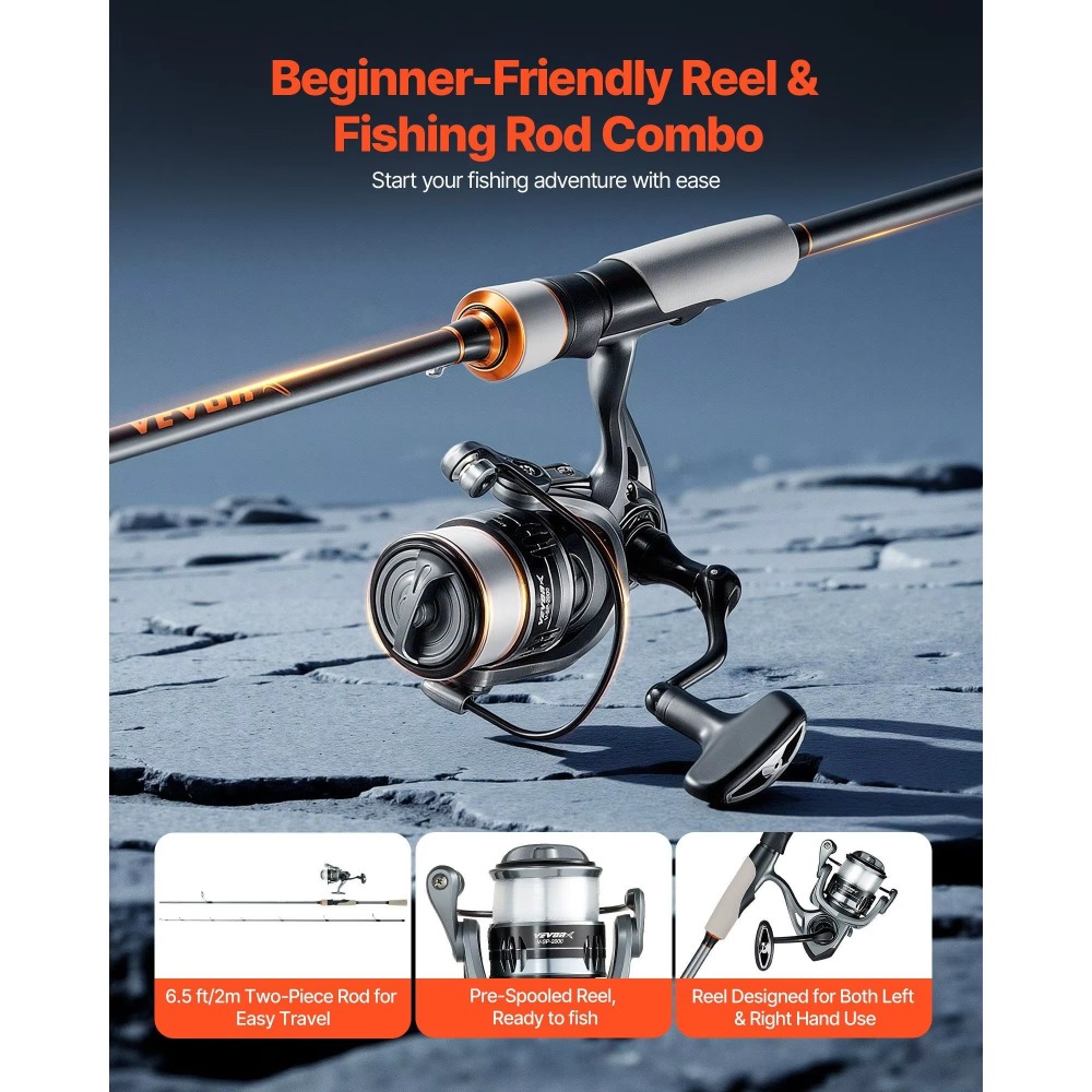 طقم صيد سمك القاروص من ألياف ا - مراجعة Fishing Rod Carbon Fiber وسعره