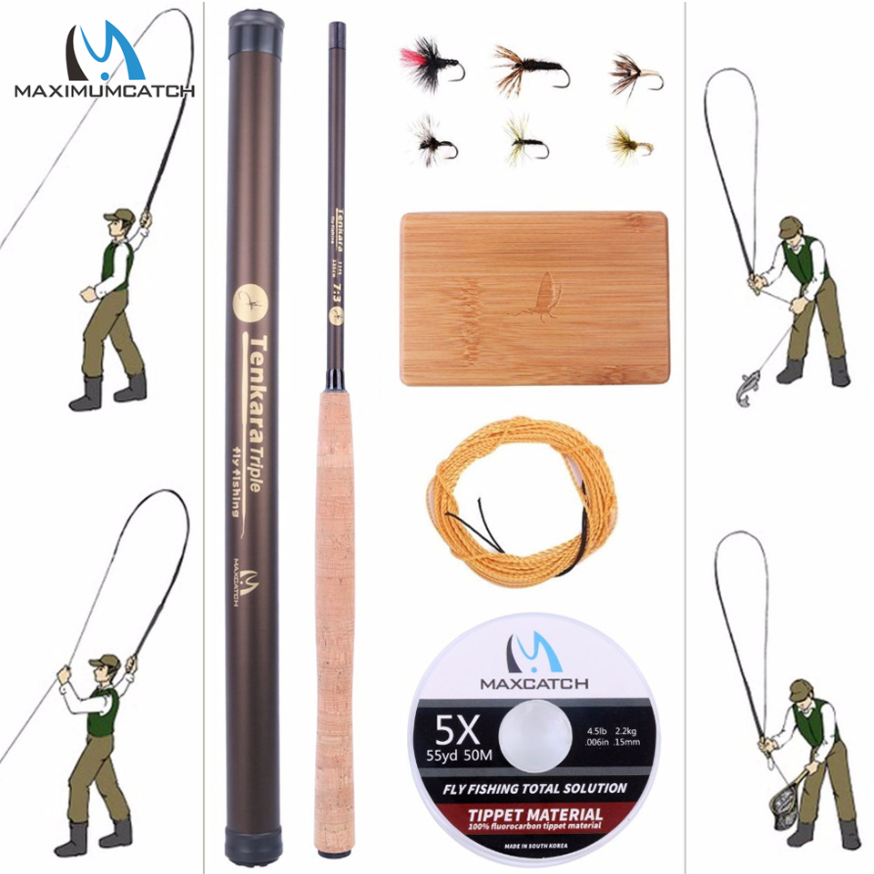 Maximumcatch 9-13FT الخامس تنك - مراجعة Fishing Rod Carbon Fiber وسعره