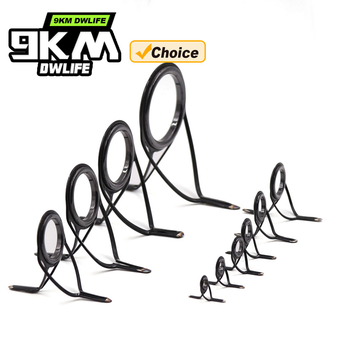 طقم دليل توجيه قضيب الصيد المن - مراجعة Fishing Rod Building Kit وسعره