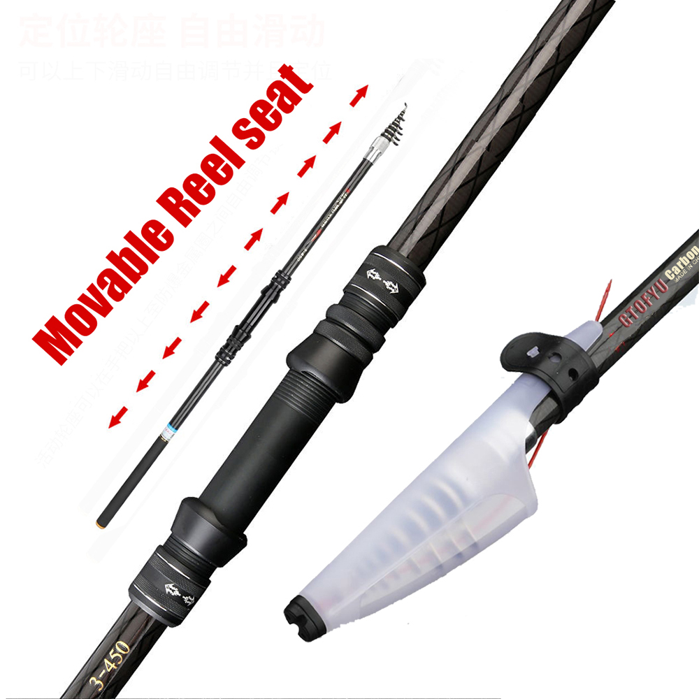 2.7 متر 3.6 متر 4.5 متر 5.4 مت - مراجعة Fishing Rod Travel وسعره