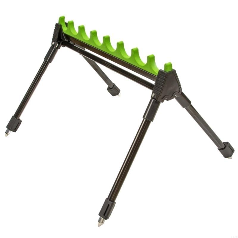 3/5/6 حفرة الصيد رود حامل قوس  - مراجعة Fishing Rod Rack وسعره