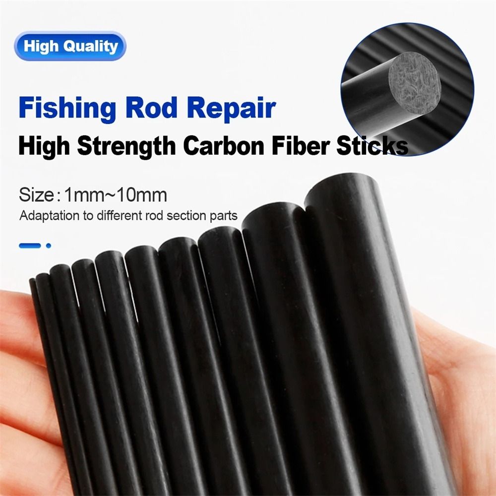 عالية القوة ألياف الكربون العص - مراجعة Fishing Rod Carbon Fiber وسعره
